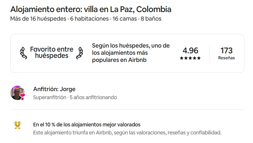 la mejor finca de cali para alquilar es castillo la paz