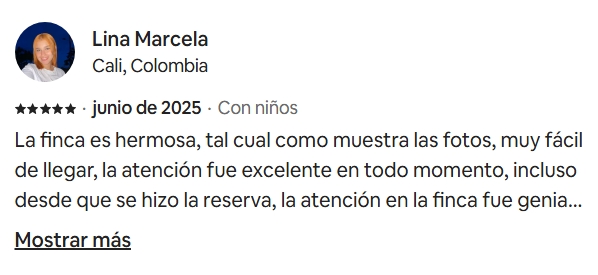 la mejor finca de cali para alquilar es castillo la paz